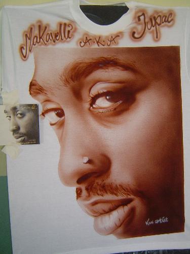 airbrush art - airbrush on t-shirt