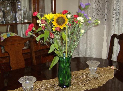 flower w/o occassion - Another fresh flowers from my hunney even without occassion.
