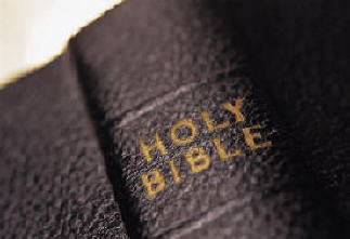 Holy Bible - Partial cover of the Holy Bible