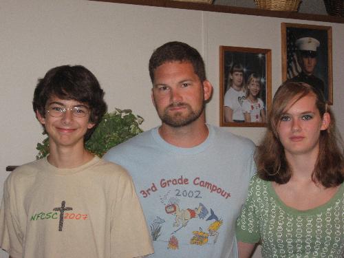 RodneyTarin and Richard - My husband and his two kids 2007