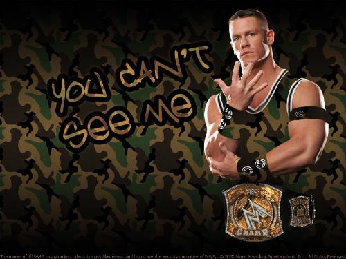 cena - john cena saying You Cant See Me