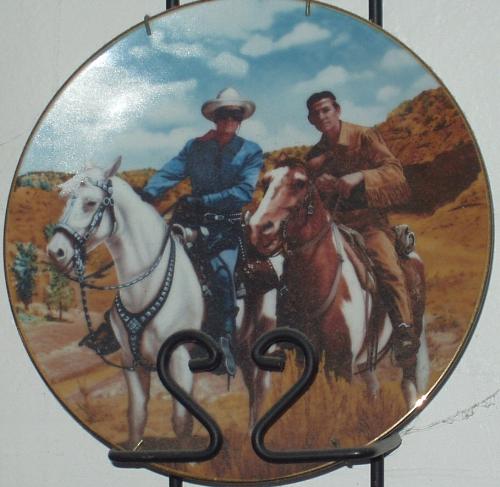 Lone Ranger and Tonto Decorative Plate - I got this plate for Christmas one year from my mother. I love it!