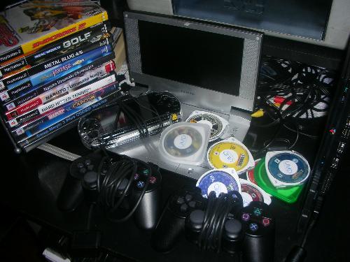 ps2 with games - My playstation games, console and video accesories.