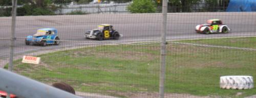 Great North Legends - Action at turns 3 and 4