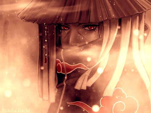 Itachi - You wears a mask,I know you don't want us to see you're crying.