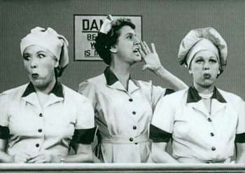Lucy even worked! - Remember the chocolate factory?