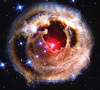 Starry Night - Starry Night, so named because it reminded astronomers of the Van Gogh painting. It is a halo of light around a star in the Milky Way