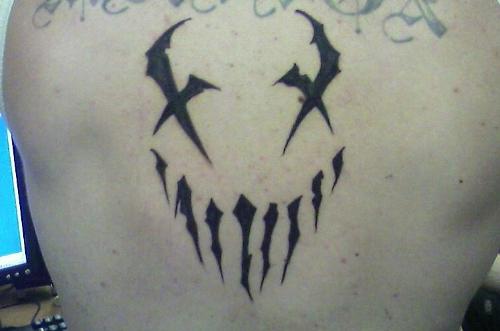 Mushroomhead Tattoo - My Mushroomhead 'X-face' tat