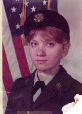 PV 1 Dina - This is a rare pic of me in Basic Training and I have many short stories I would to share. In this pic I am very nervous and scared about what awaits me in the upcoming weeks of basic. I was coming from beauty pageants and modeling school. Yep a big difference and I was 22 years old although I do loook a lot younger.