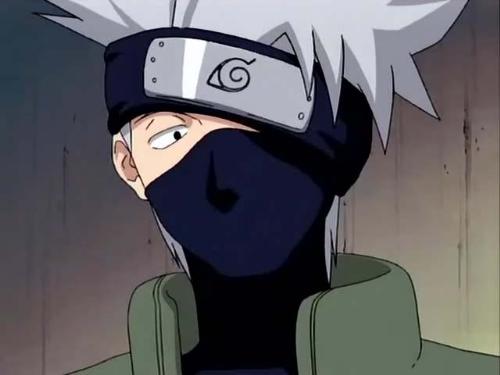 Kakashi - Kakashi staring