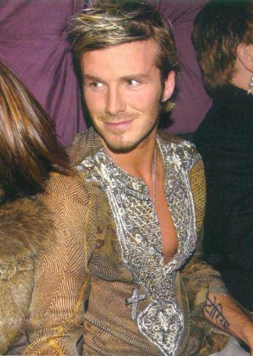 David Beckham - David beckham in an arabian outfit