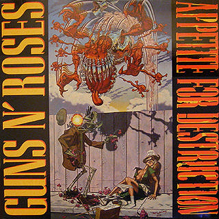 Appetite for Descruction Cover - Image from the cover of the Appetite For Destruction Album