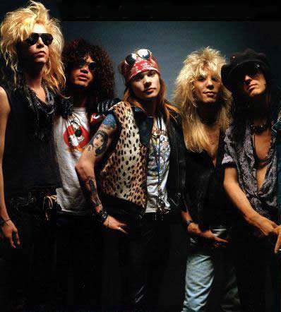 Guns N' Roses - A picture of the old formation