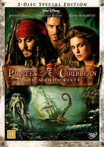 Dead Man's Chest Cover - This is the Danish DVD cover for the movie.