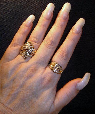 My fingernails - my long and lovely fingernails