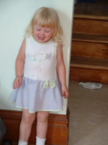 Megan the smelly maker! - It's hard to believe someone this cute, can make such a big mess!