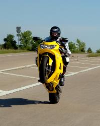 helmet while riding bikes. - i added this attractive photo of wheelie performance..