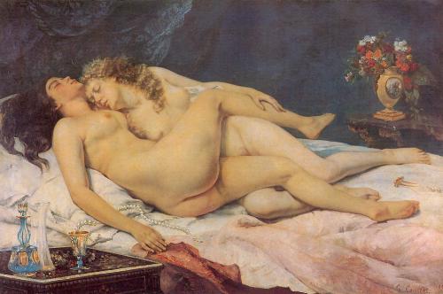 courbet sleep - it's good ficture
