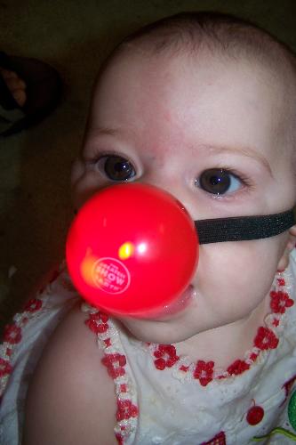 clown baby - my baby is SUCH a clown!!!