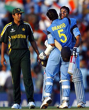 Dravid - Dravid the wall.