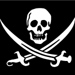 ruletheseas.com - A pirate flag.
