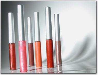 lip gloss - this is different kinds and colors of lip gloss available in the market.