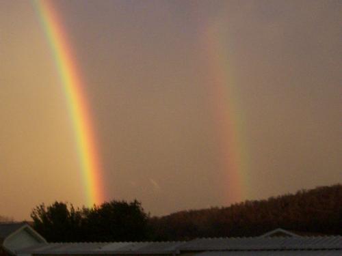 Double Rainbow - A Neat Double Rainbow.