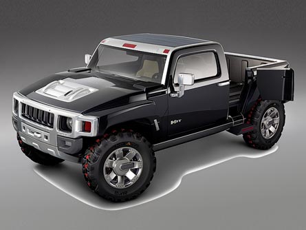 Hummer H3 Pickup - pickup MOd of Hummer H3