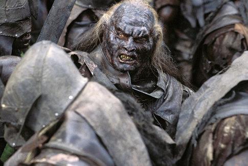 Lord of the rings ORC  - ORC from the lord of the rings , the two towers