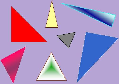 Triangles - Different kinds of triangles Triangles - Different kinds of triangles