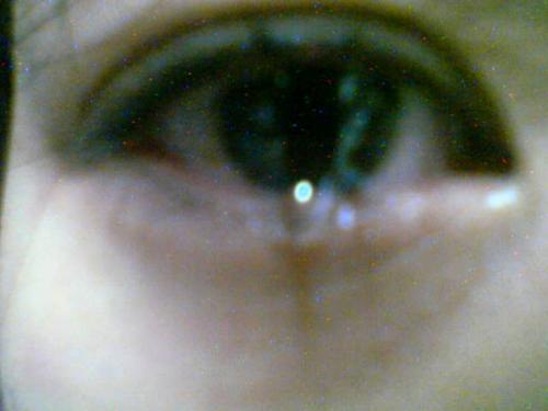 take a look through my eyes - nice! this was my eyes when i cried because of a fight.. it's my way of getting out of crying moments.. to be able to smile! hahahahah!..  i named it this way because, it means that sometimes, not all you see is the only things seen by people.. although many might agree with you.. there's always the side of a better picture left unseen because it's something unexpected, mysterious and wonderful! c: