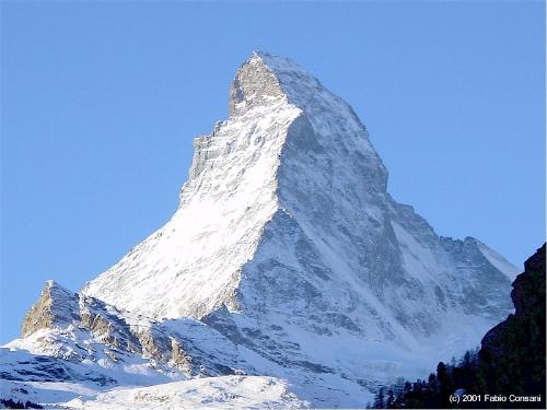 mountaineering - This is the Matterhorn near Zermatt