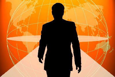 Global Man - This is my idea of my higher self tied into the energy of the world and those who belong in it.