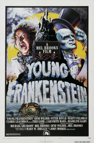 young frankenstein - movie poster