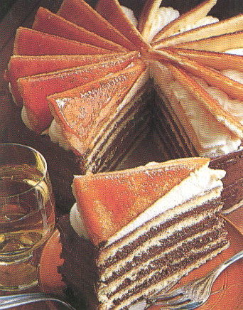 Dobos Gäteau - Special hungarian cake, and it's very-very fine :)