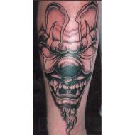 Creepy Clown - Clown by Steve Heffernan who works at Cowvoodoo Tattoo & Art Gallery in W Bridgewater Ma cowvoodoo.com
