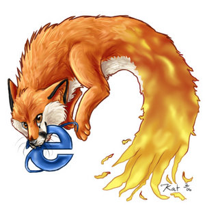 Fox In The Net - Which is which? Firefox versus Internet Explorer.