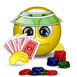 poker - poker playing smiliey