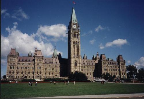 Ottawa, Ontario - Parliament buildings in Ottawa, Ontario