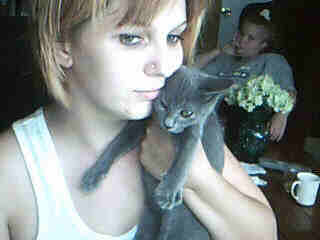 me - this is me and my cat sam