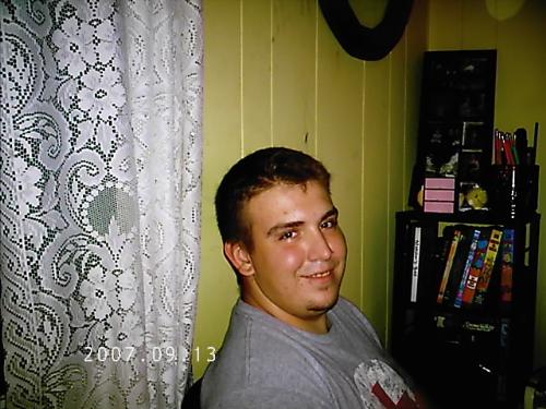 My Man - this is my fiance sittin watching tv and being guffy