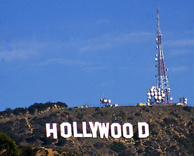 Hollywood - The hollywood sign