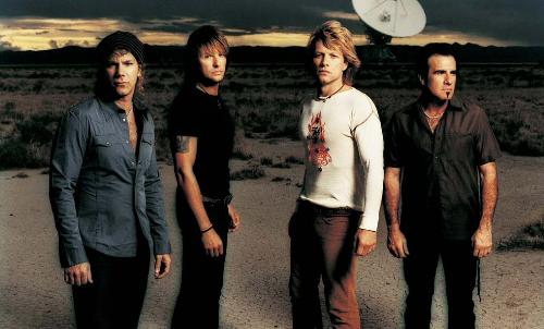 Bon Jovi - A group shot of Bon Jovi