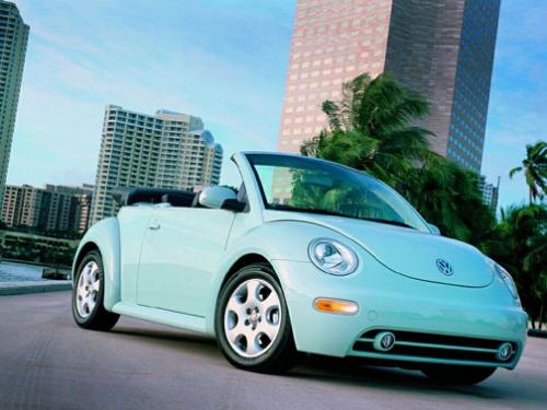 Volkswagen Beetle - Convertible new vw beetle, glacier