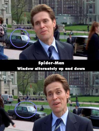 Movie Mistake! - here's 1 of spidar-man's movie mistakes