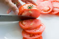 Tomato - Chopping a tomato