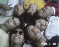 my band mates - this picture when to the metro politan cebu city and have a gigs