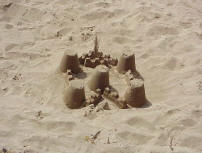 Sand Castles - Sand castles are fun to make!