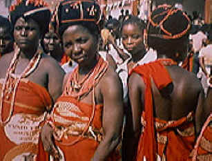 Benin festival - Its a kind of harvest festival which serves another purpose, eligible young men and women are displayed before each other to be ritually aquainted.