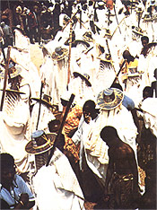 Sharo - seen in the fulani culture. its a flogging meeting.